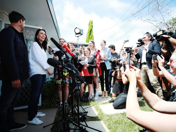 Jacinda Ardern and her partner Clarke Gayford are expecting their first child in June 2018