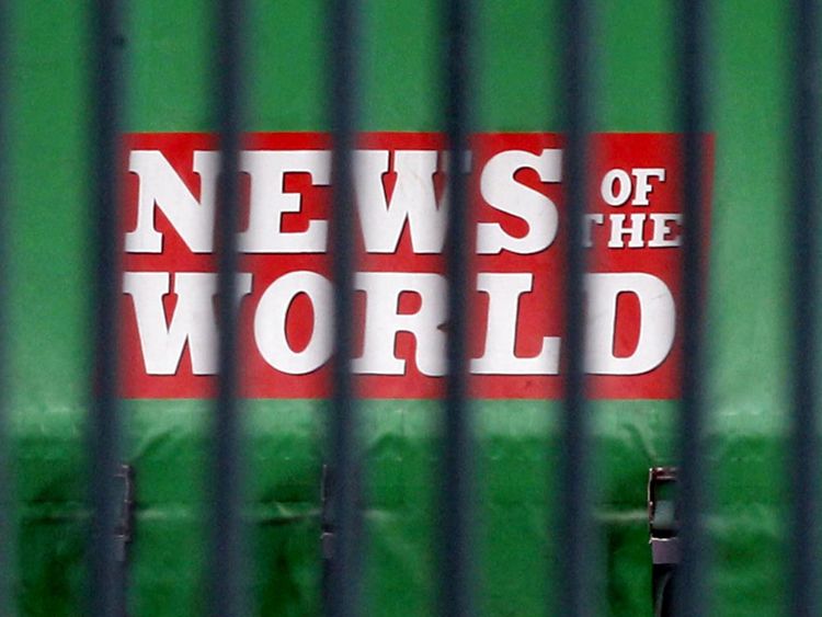 News of the World closed down in 2011 after the hacking scandal became widespread