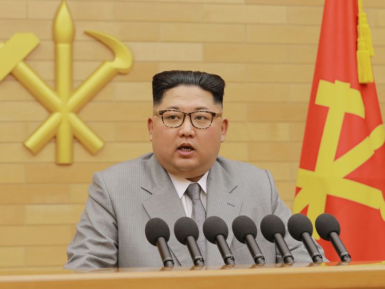 Kim Jong Un vowed North Korea would mass-produce nuclear warheads in his New Year's message