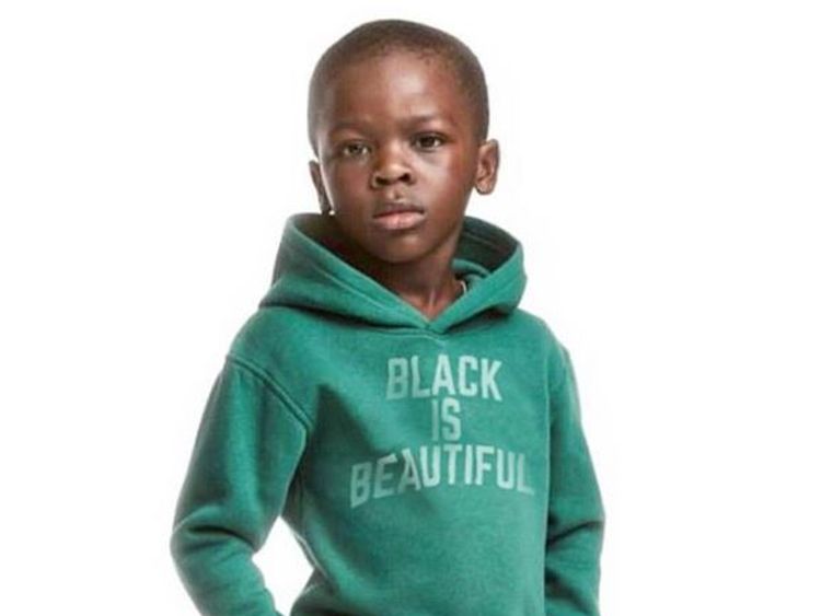 Romelu Lukaku changed the image to say 'Black Is Beautiful'