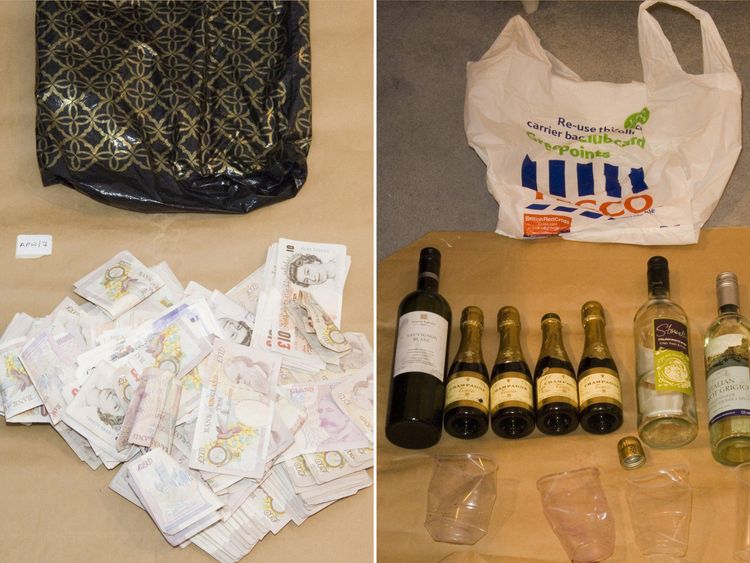 Worboys would offer passengers Champagne spiked with a sedative and show them a bag of cash