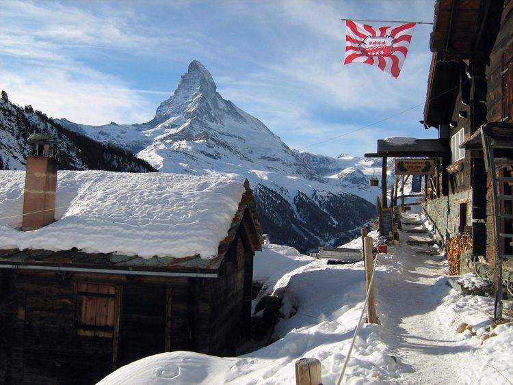 Zermatt is near the iconic Matterhorn. File pic