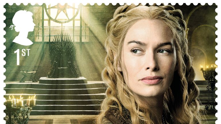 Game of Thrones stamps Cersei