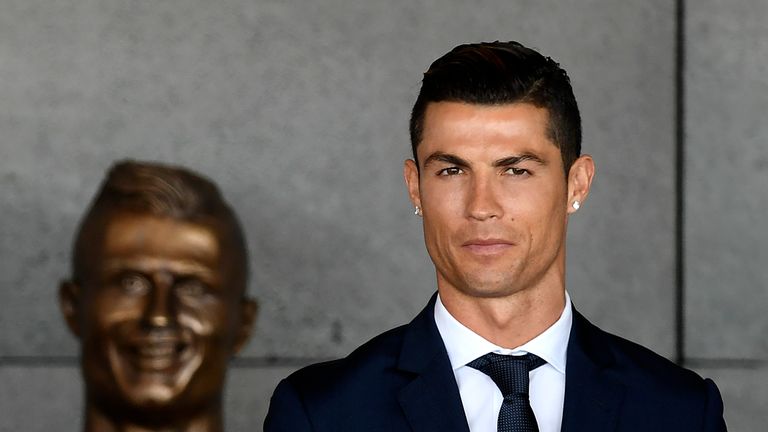 Ronaldo attends Madrid Airport renaming ceremony