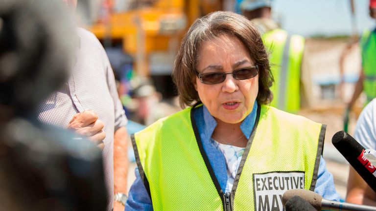 Cape Town City Mayor Patricia de Lille