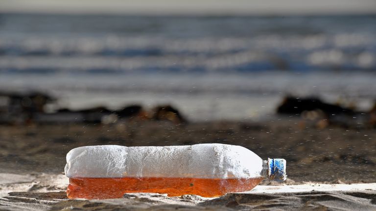 Surfers Against Sewage are campaigning to reduce plastic waste on our beaches