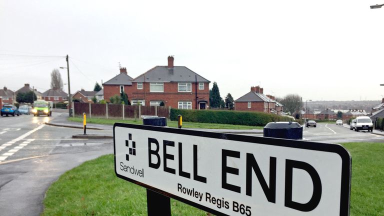 Bells Road was put forward as a suggestion to replace Bell End