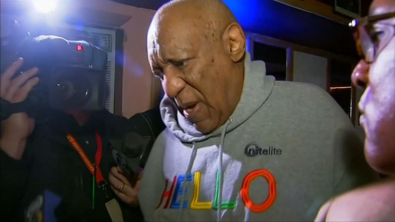 Bill Cosby&#39;s first public appearance since his sexual misconduct mistrial in June 2017