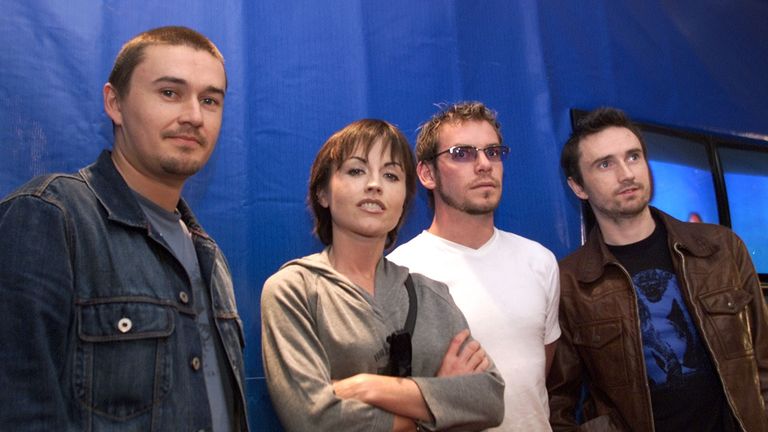 The Cranberries in 2002