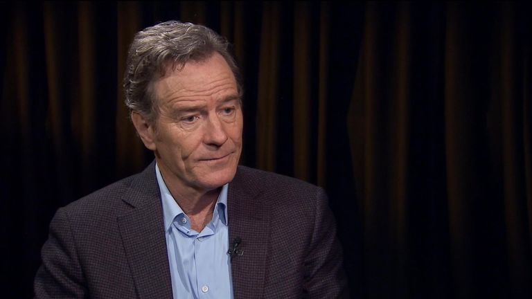 Bryan Cranston takes to the London stage | News UK Video News | Sky News