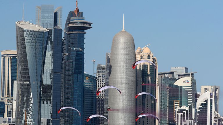 CSCE built the Doha Tower, the unusual rounded office block in Qatar