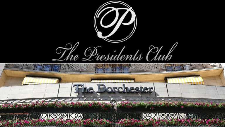 The Dorchester Hotel and The Presidents Club
