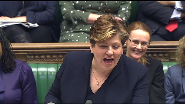 Emily Thornberry urged the Government to learn the lessons of the fight to get women the right to vote