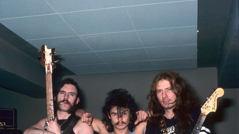 Lemmy, Phil &#39;Philthy Animal&#39; Taylor, and &#39;Fast&#39; Eddie Clarke