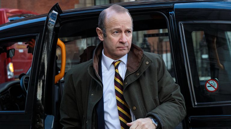 UK Independence Party leader Henry Bolton arrives at Millbank Studios on December 8, 2017 in London, England. British Prime Minister Theresa May has struck a deal with the European Union during early morning talks in Brussels today before Brexit talks move on to the next phase
