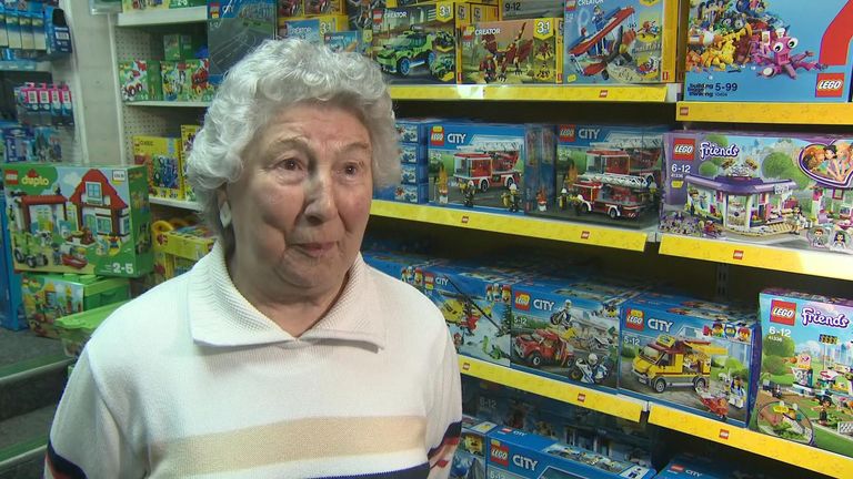 Pam Osborne and her late husband, Jim, were on honeymoon in Brighton when they placed an order for Lego