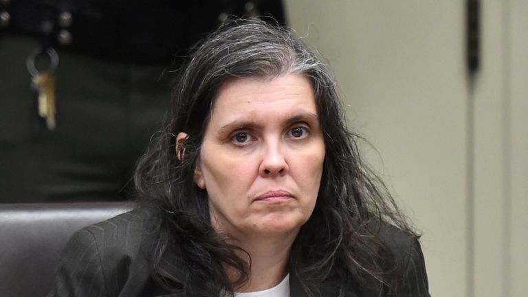 Louise Turpin appears in court for her arraignment in Riverside, California
