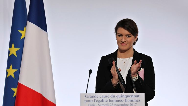 Equality secretary Marlene Schiappa is expected to support the proposal