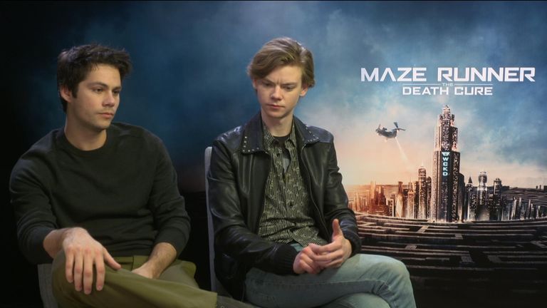 THE MAZE RUNNER CAST