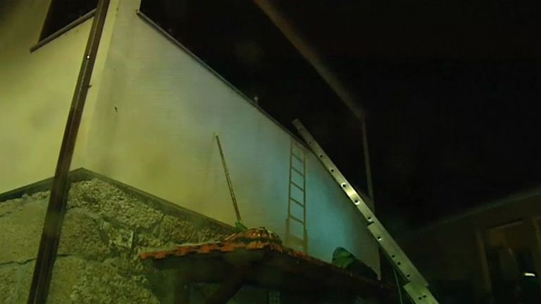Between 50 and 60 people are said to have been injured in the blaze