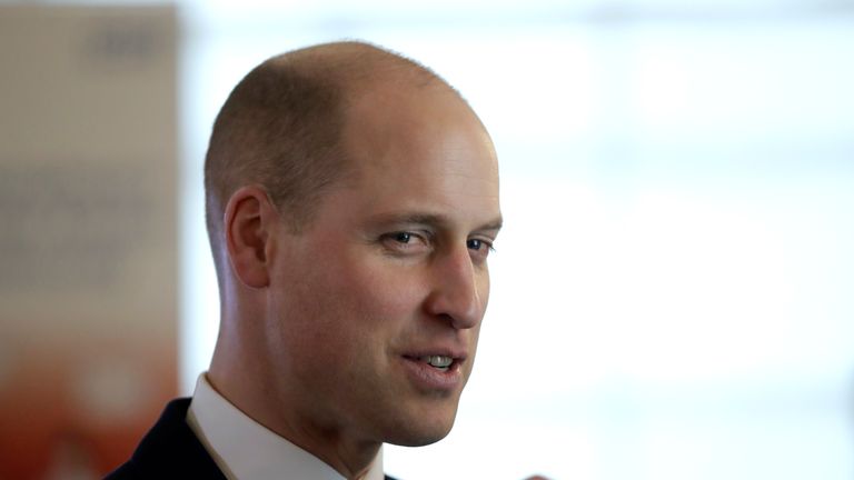 The Duke of Cambridge debuted his new hairstyle at an event in London on Thursday