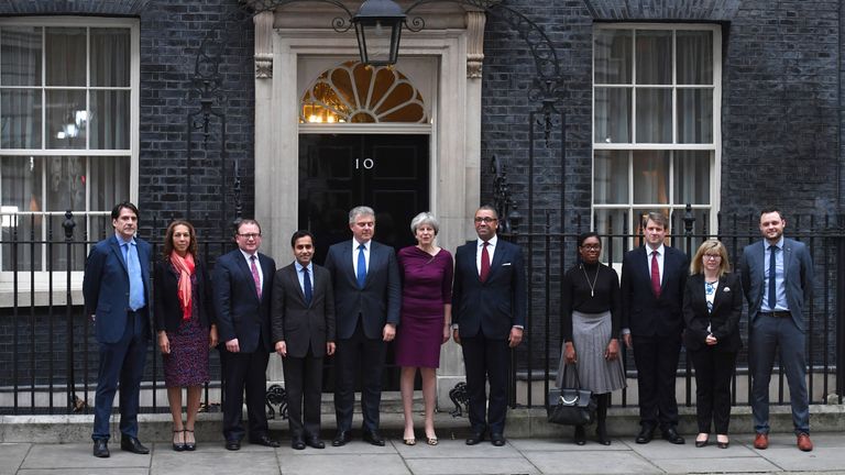 Theresa May and new Conservative Party appointments