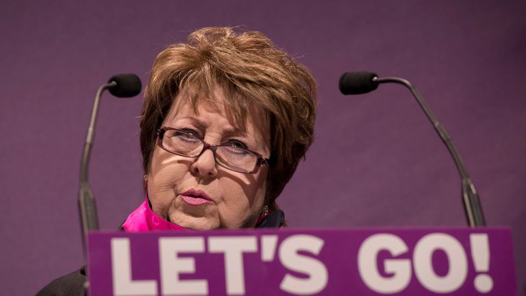 Margot Parker at the 2017 UKIP spring conference 