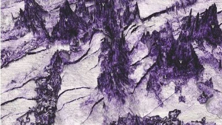 Researchers discovered 26 volcanoes. Picture: P Reynolds, S Holford, N Schofield, and A Ross