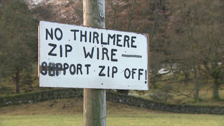 People don&#39;t want the zip wire in the Lake District