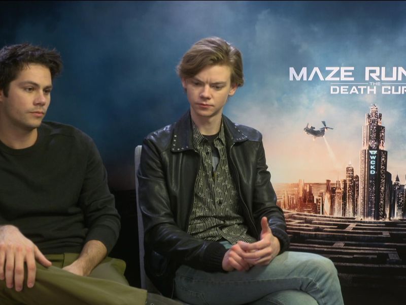 The Maze Runner Brasil - Syfy Wire: Elenco de Maze Runner fala sobre  Pac-Man, filmes sci-fi e mais  Yahoo: Dylan  O'Brien diz que Thomas Sangster o abandonou em um aeroporto