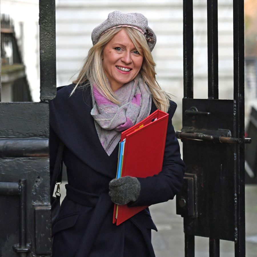 Work and Pensions Secretary Esther McVey leaves 10 Downing Street, 