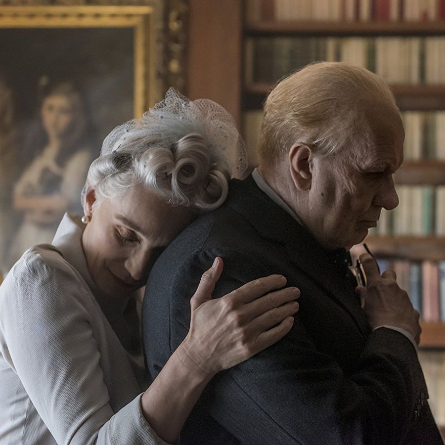 Gary Oldman and Kristen Scott Thomas in Churchill biopic Darkest Hour