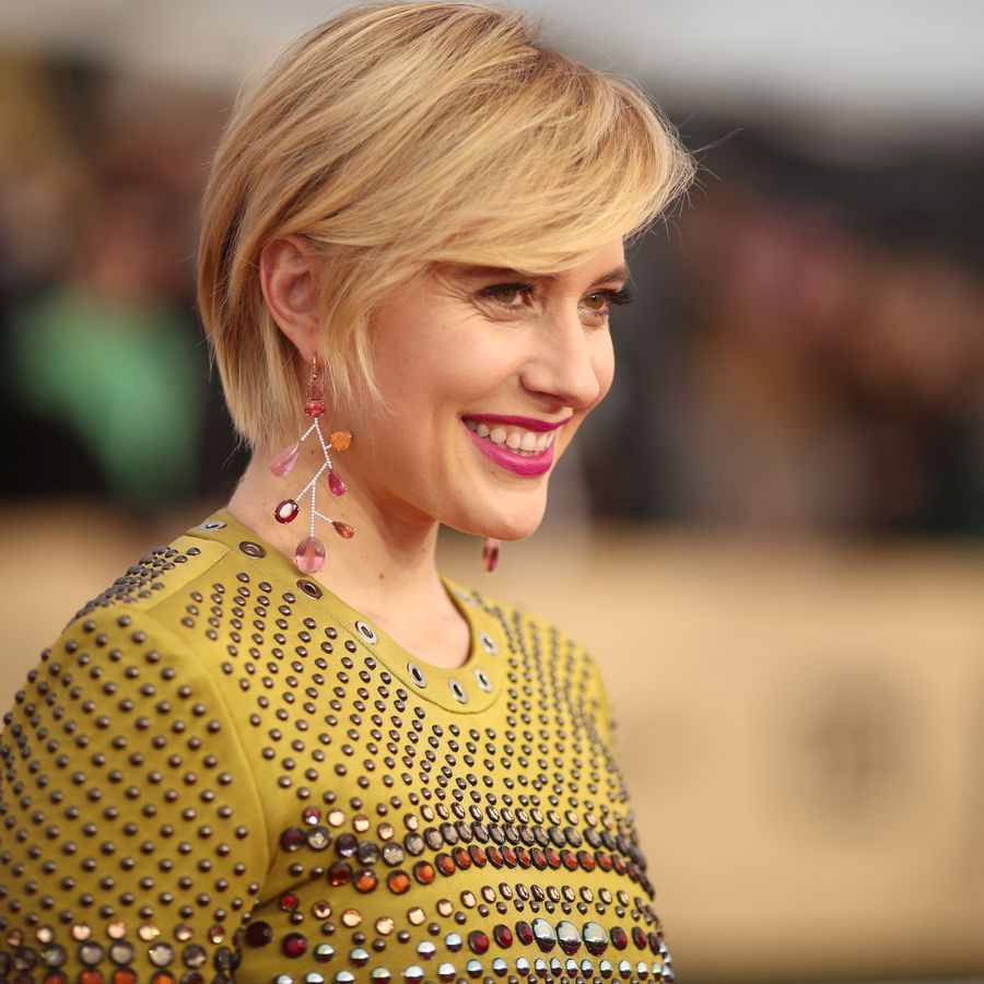 LOS ANGELES, CA - JANUARY 21: Director Greta Gerwig attends the 24th Annual Screen Actors Guild Awards at The Shrine Auditorium on January 21, 2018 in Los Angeles, California. 27522_010 (Photo by Christopher Polk/Getty Images for Turner Image)