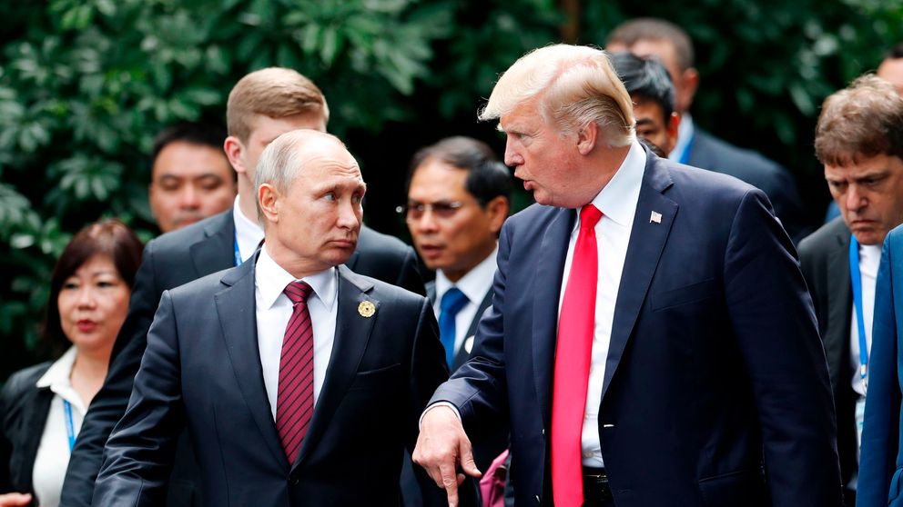 Mr Putin said was 'ready to take retaliatory steps'