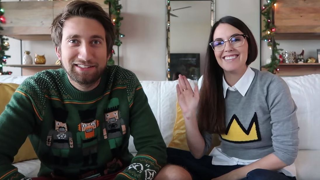 Gavin Free and Meg Turney have a huge following online. Pic: YouTube/Meg Turney