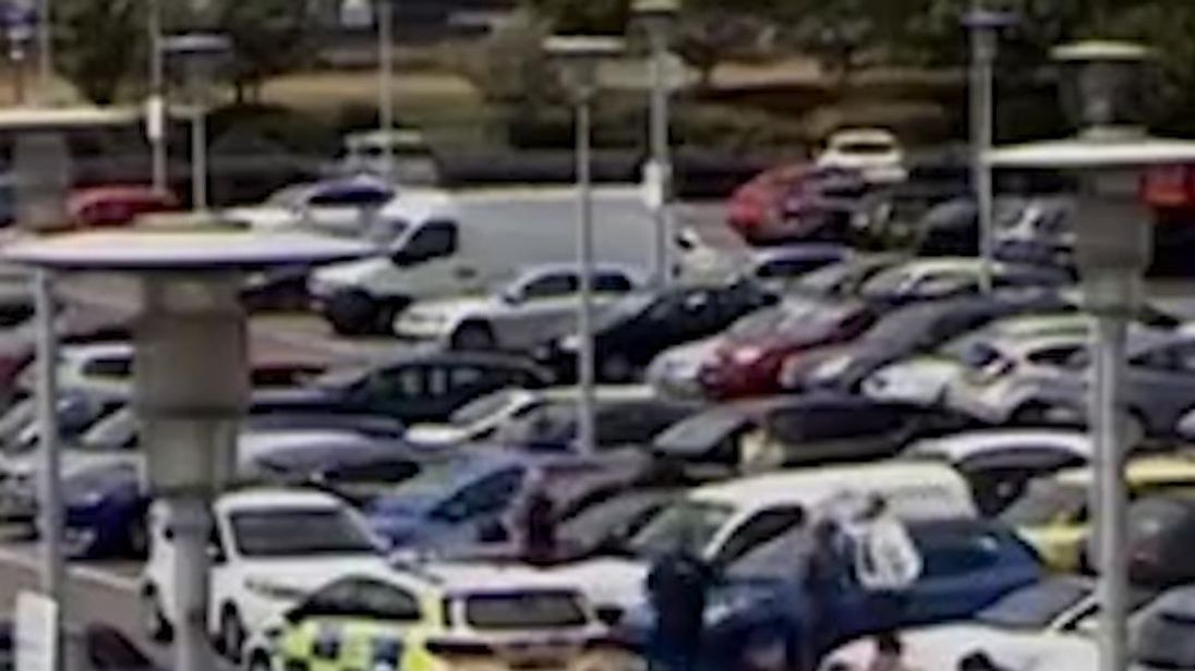 Joshua Stimpson is arrested. Pic: Kent Police