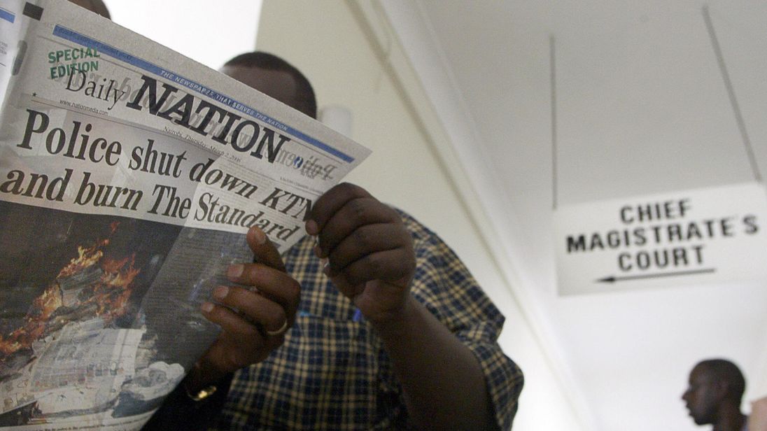 Kenyan newspaper sorry for fake death notice of highprofile political