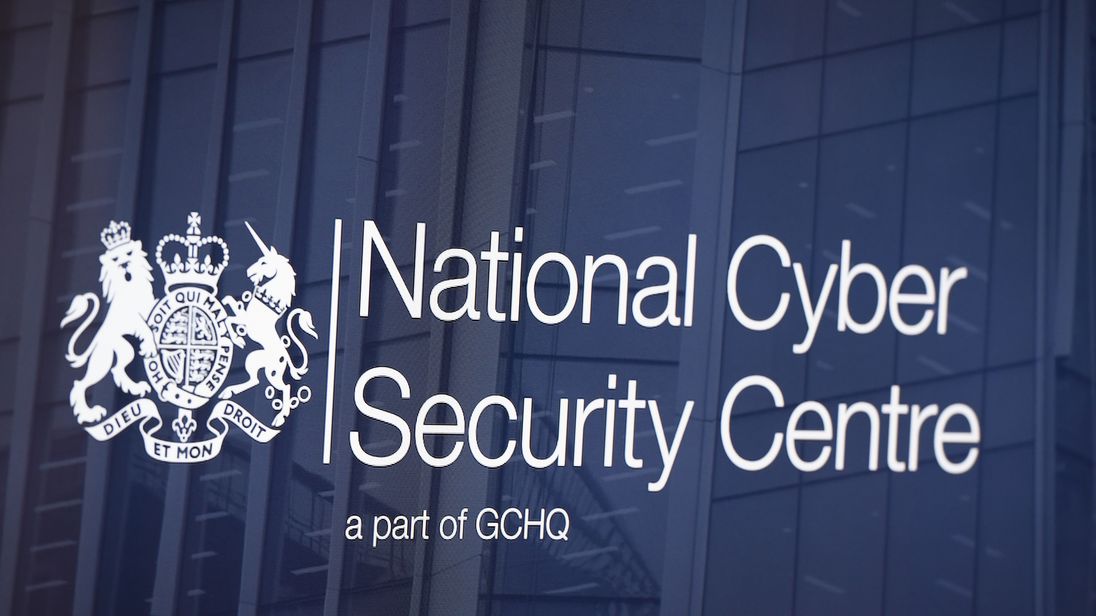 LONDON, ENGLAND - FEBRUARY 14: A logo is displayed on a television screen in the National Cyber Security Centre on February 14, 2017 in London, England. The National Cyber Security Centre (NCSC) is designed to improve Britain's fight against cyber attacks and act as an operational nerve centre. (Photo by Carl Court/Getty Images) 