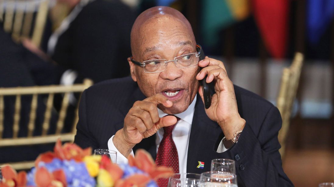 South African President Jacob Zuma