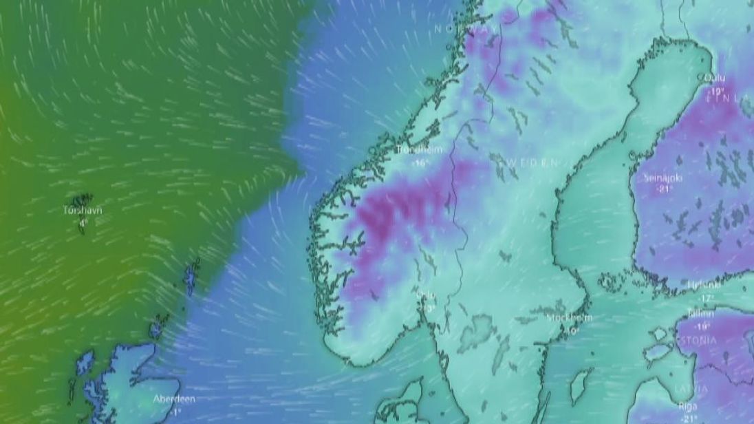 Beast from the East making UK colder than the Arctic
