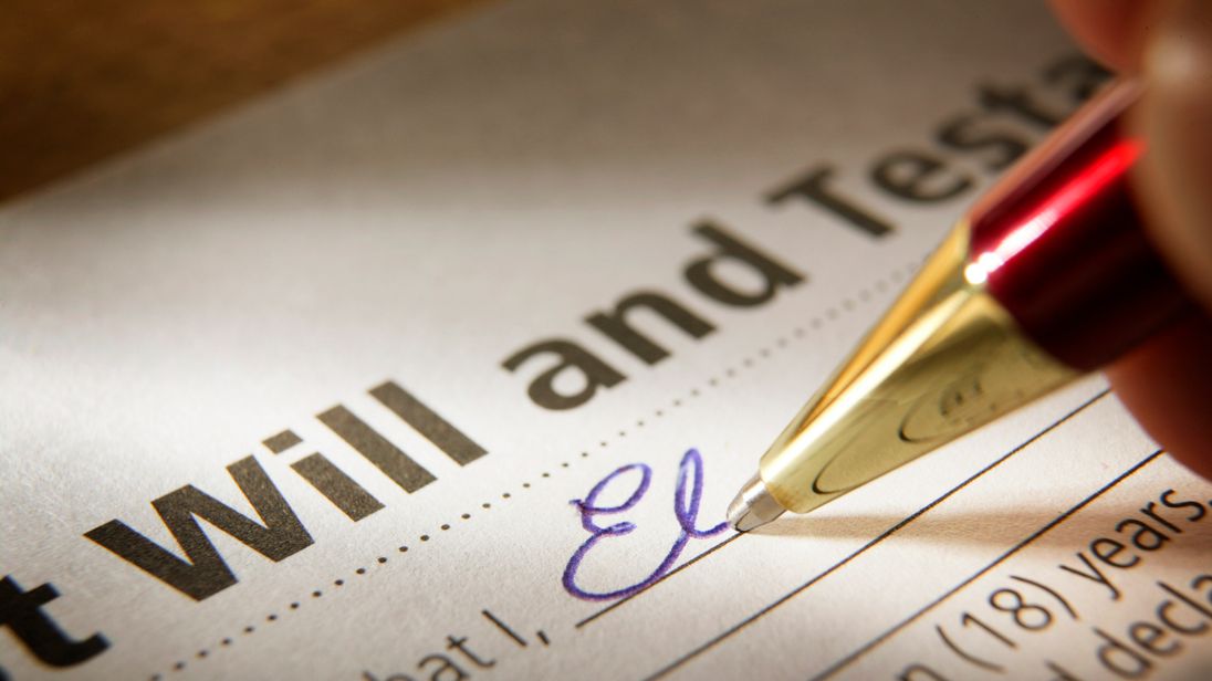 A will. File photo