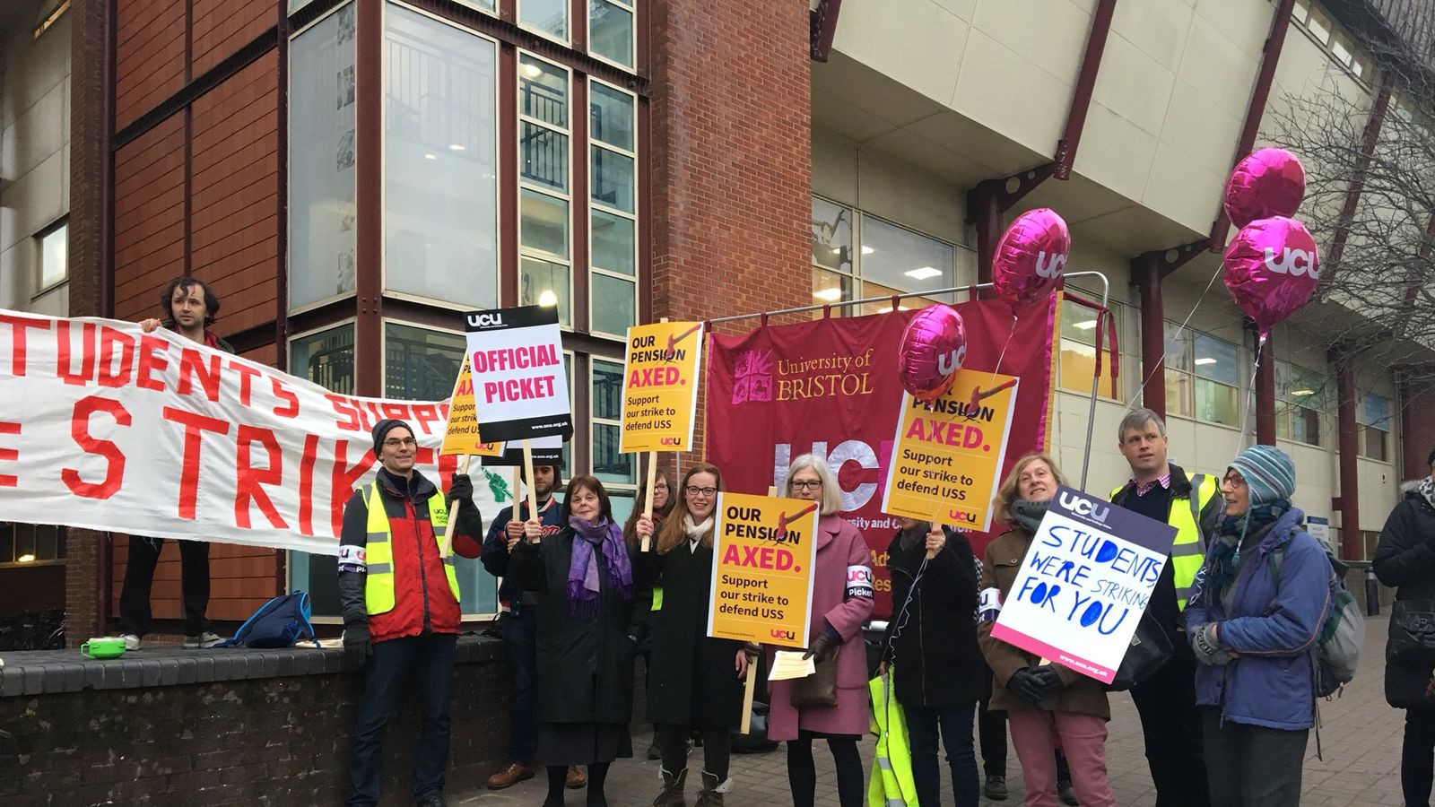 Lecturers at 64 UK universities go on strike in bitter row over ...