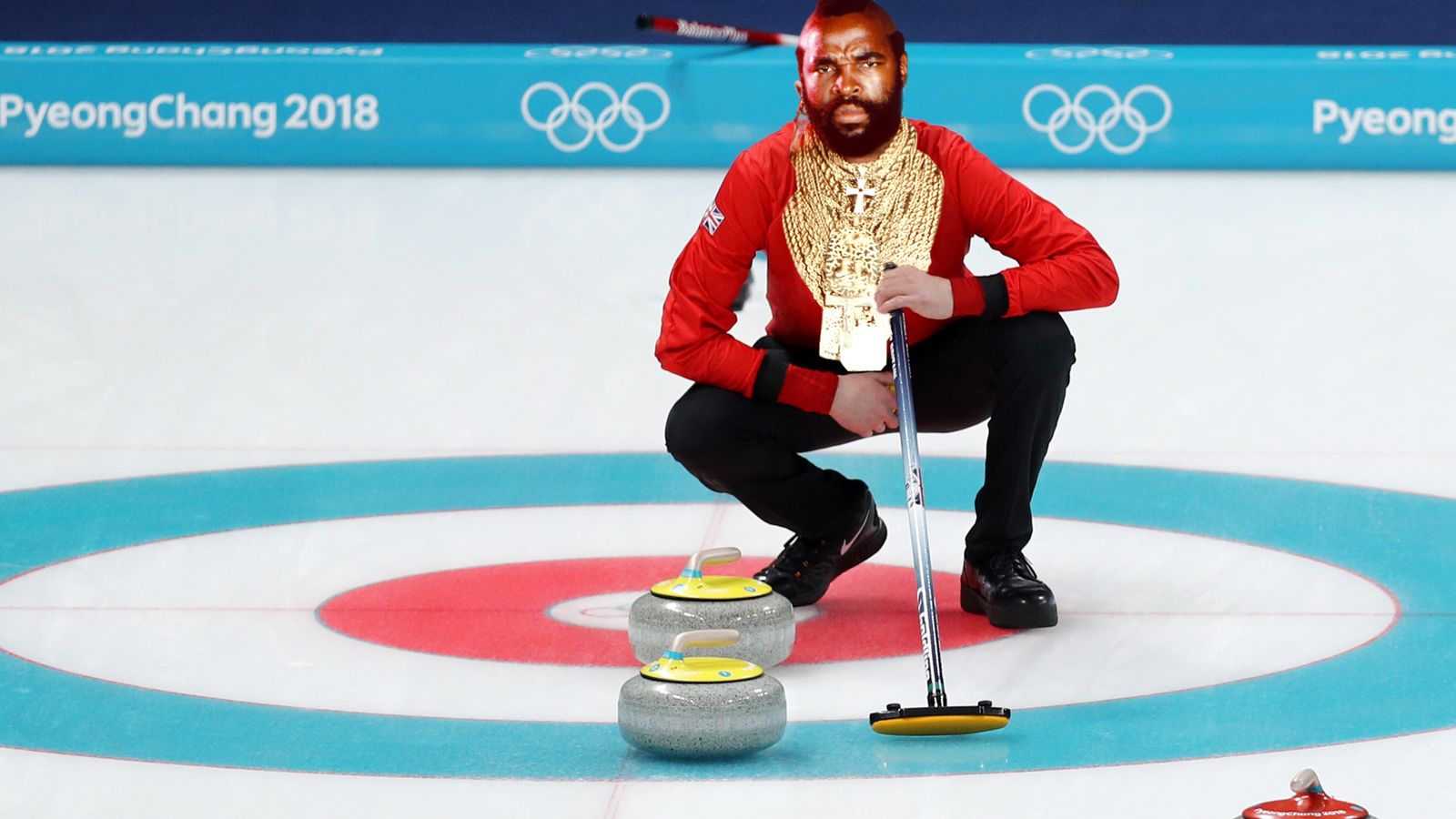 Curling Is Cool Fool Mr T Is A Big Fan Of The Winter Olympics Us News Sky News