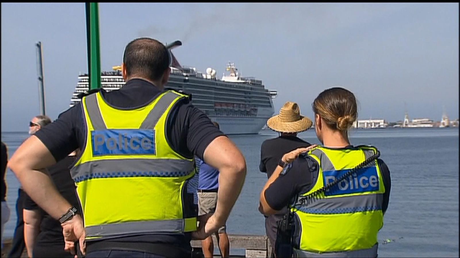 Cruise From Hell As Dozens Of Passengers Fight World News Sky News