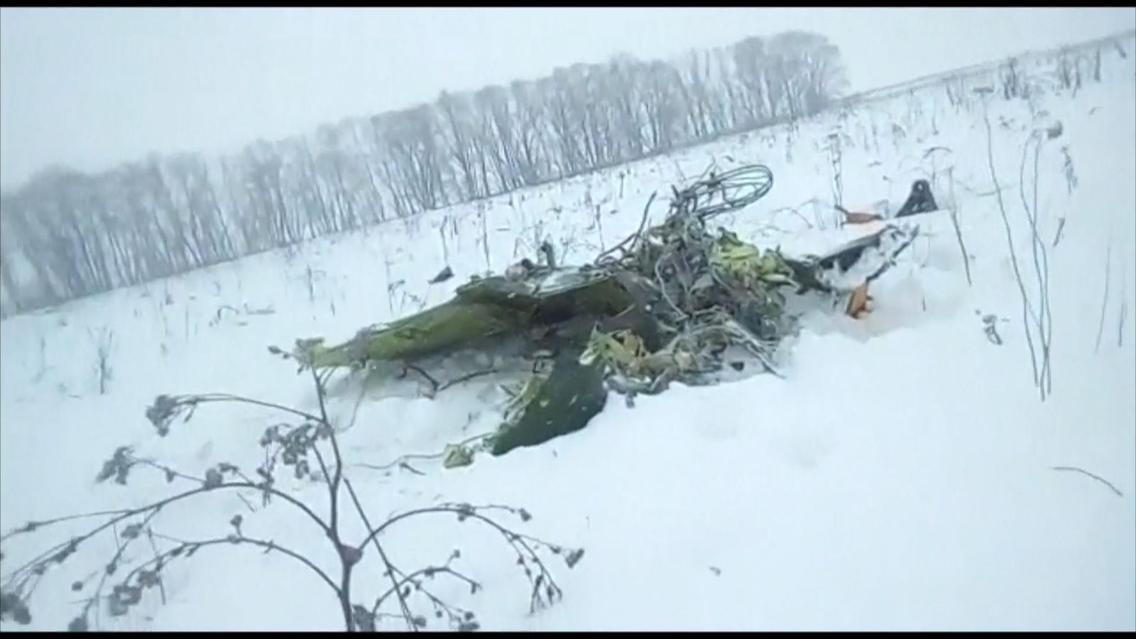 No Survivors After Russian Plane Carrying 71 People Crashes Near Moscow ...