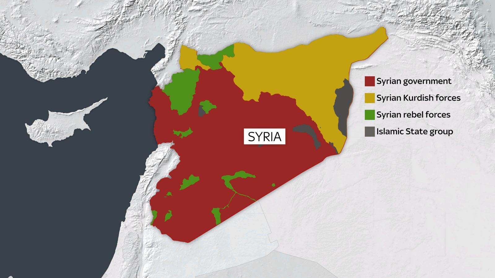 The complex who's who of Syrian civil war World News Sky News