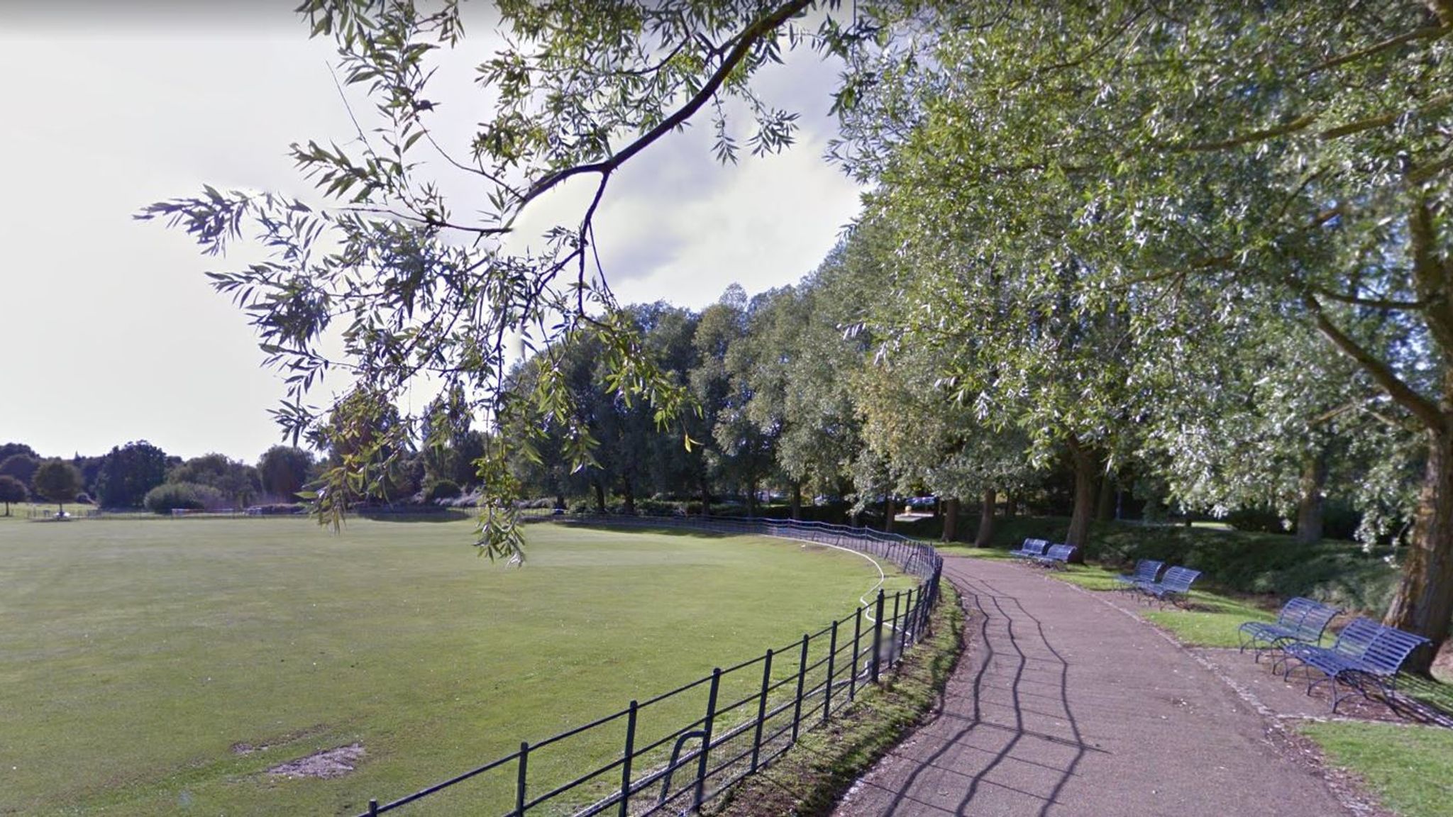 Hunt for two suspects after man