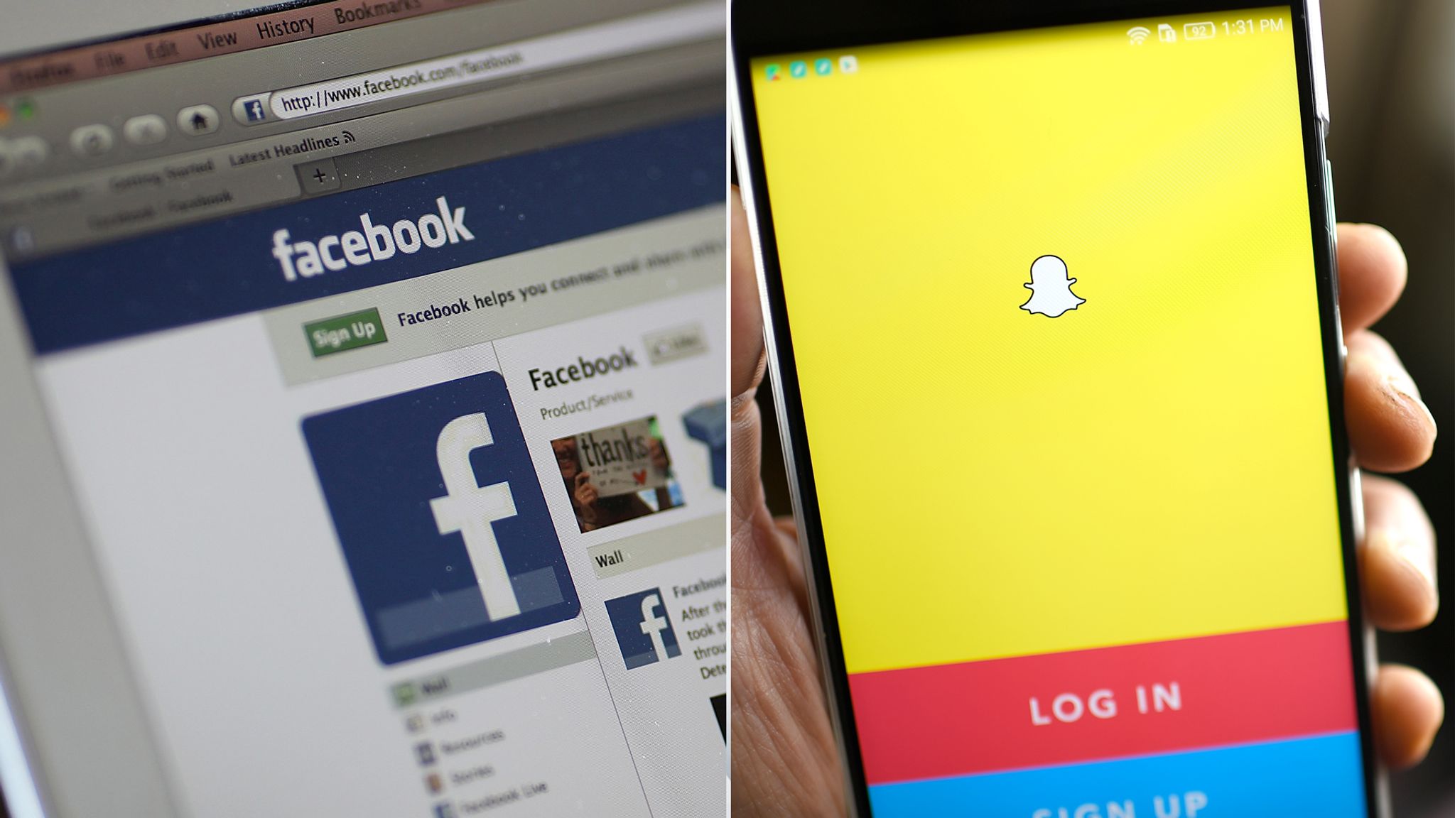 Facebook losing younger users to Snapchat in the UK Science & Tech