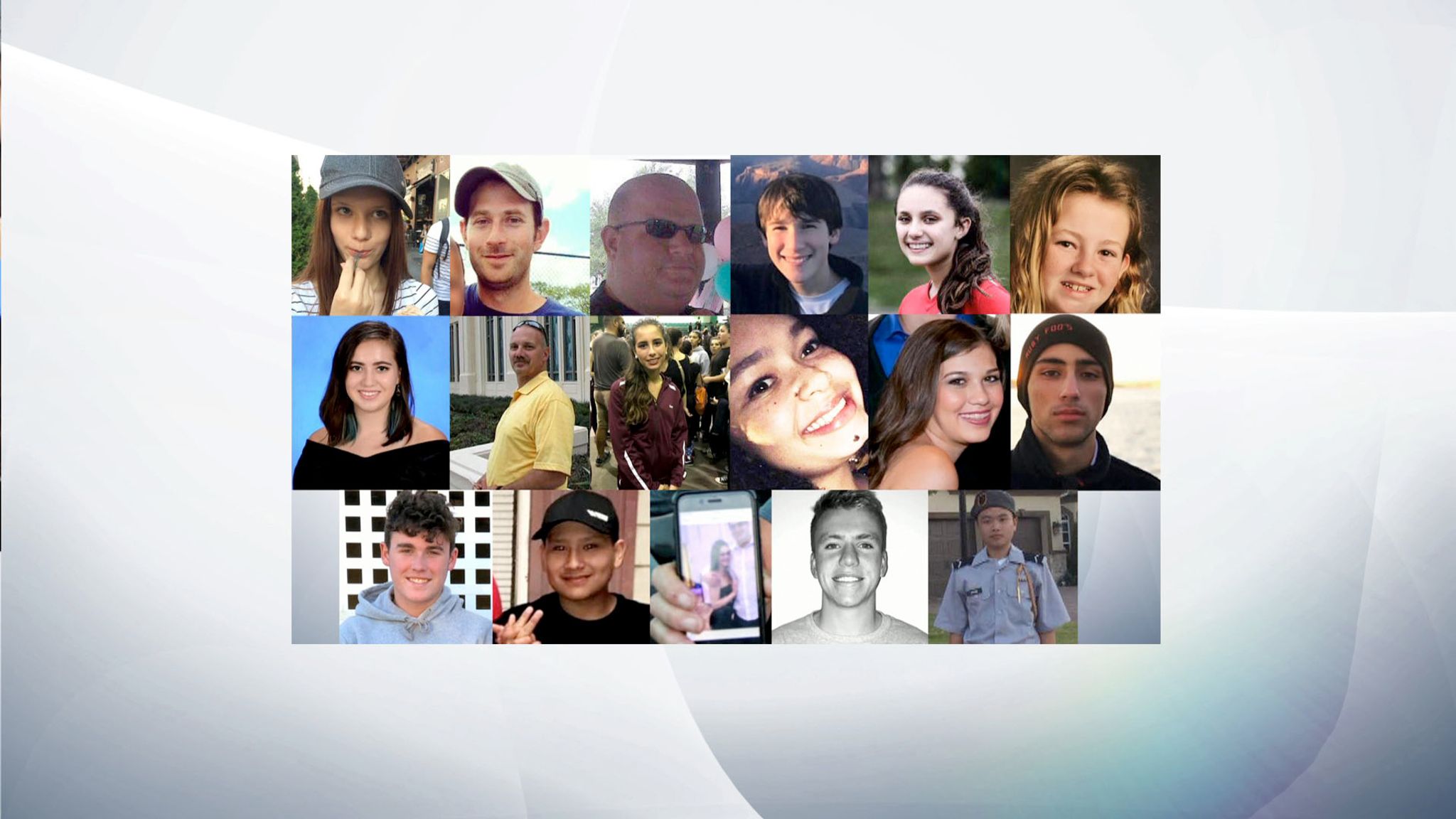 Pictured 17 Victims Gunned Down In School Massacre Us News Sky News