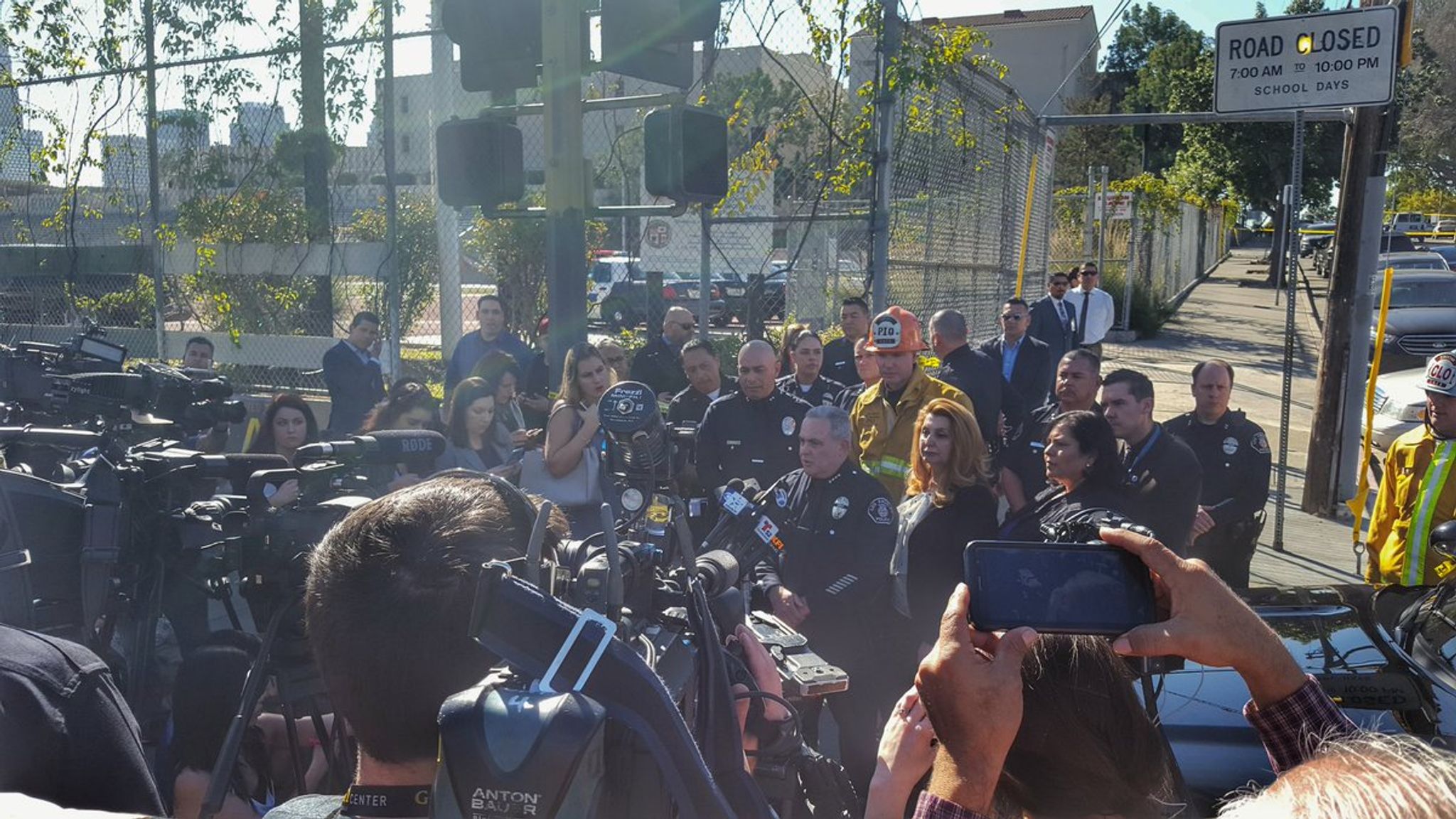 Girl, 12, taken into custody after Los Angeles school shooting | US ...
